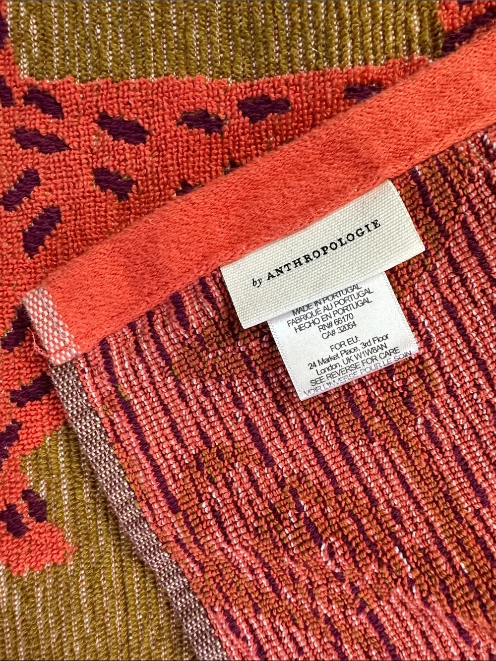 Anthropologie “Layla Lion” Beach Towel